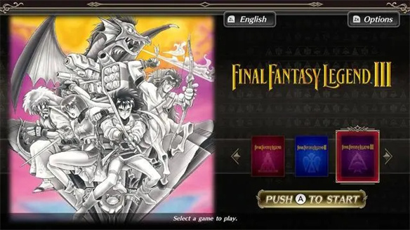 史上最伟大的GB游戏之一，《魔界塔士SaGa》。