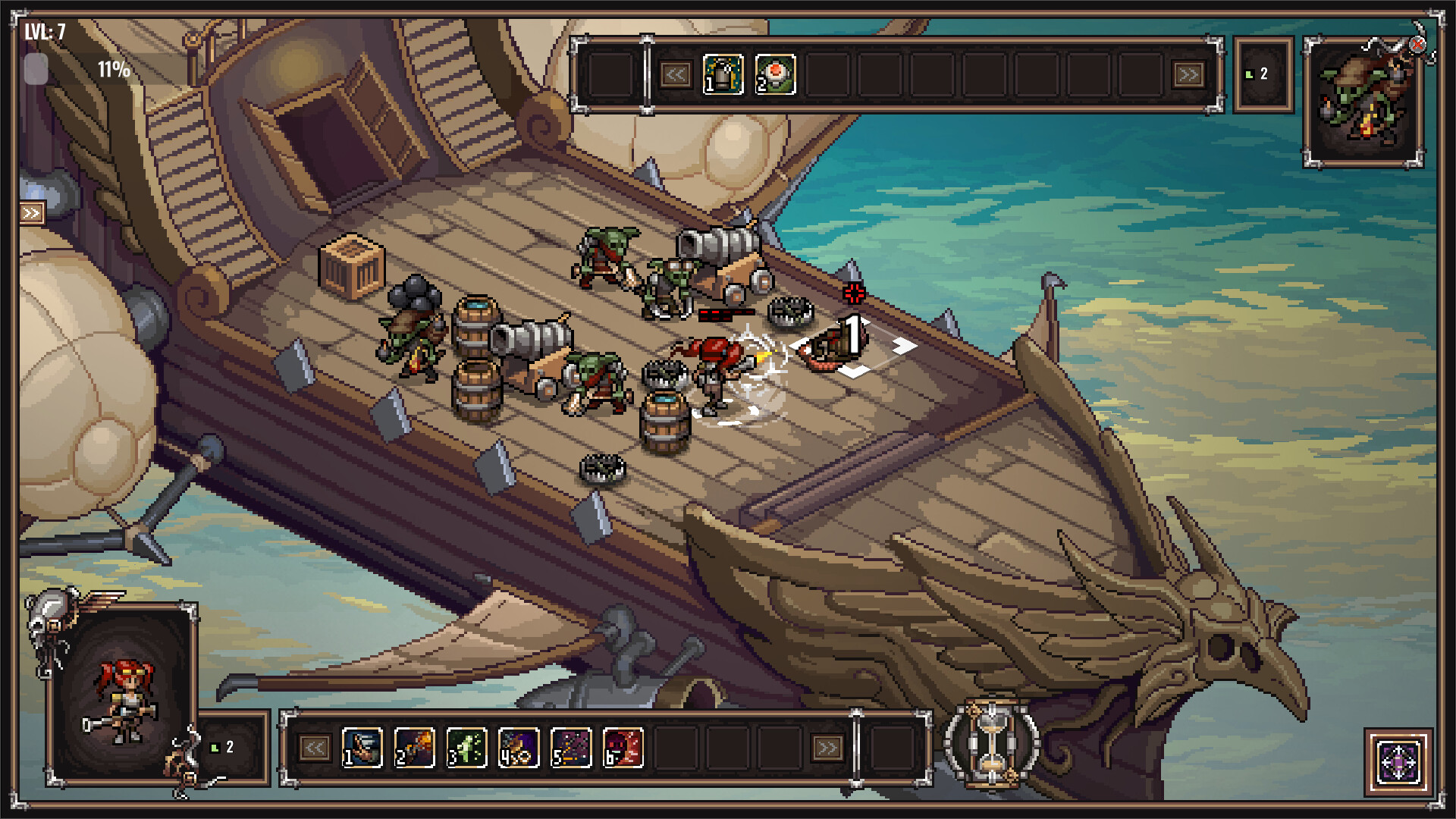 《致命负载》steam平台登录DEMO试玩 像素回合制游戏