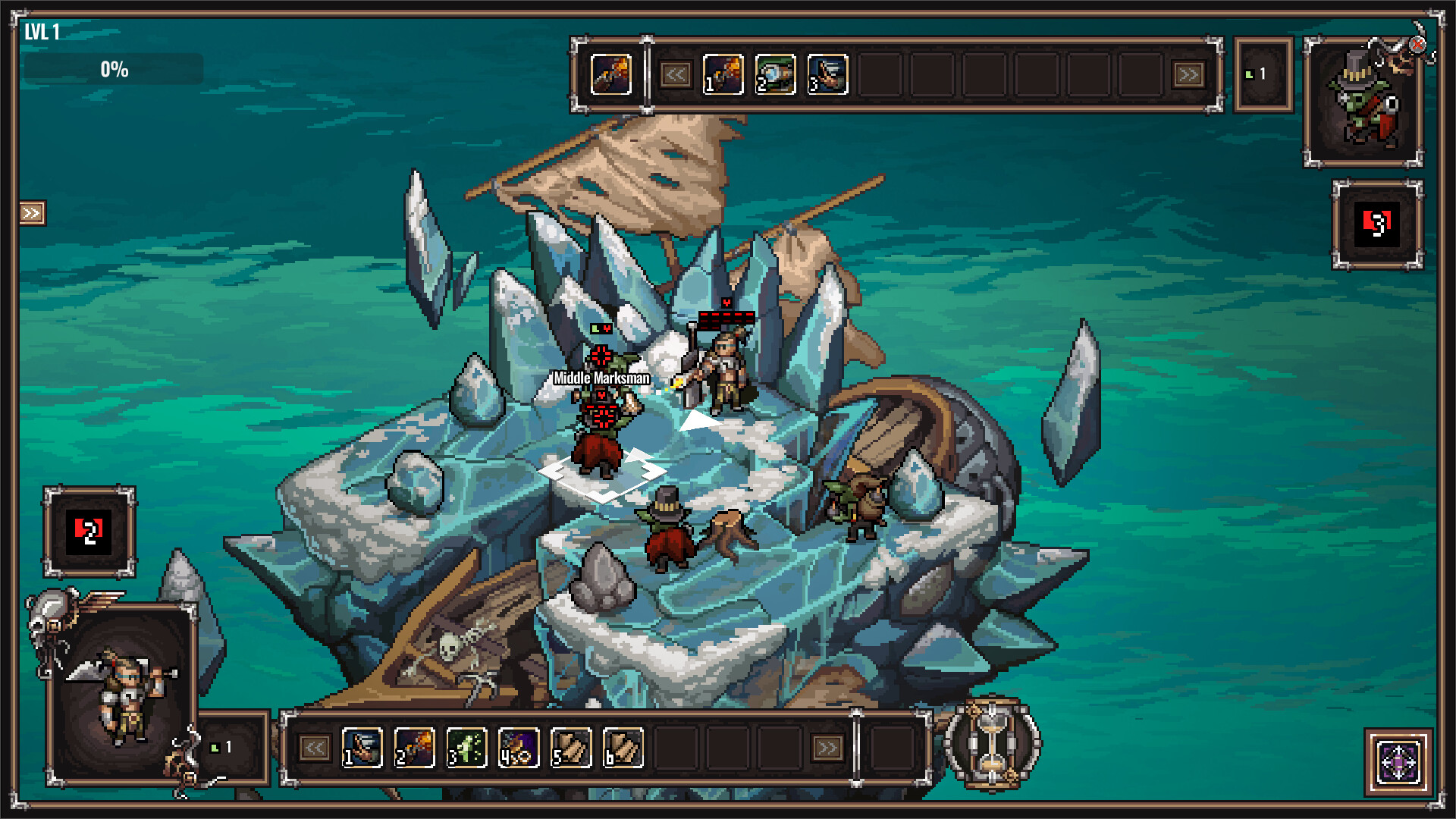 《致命负载》steam平台登录DEMO试玩 像素回合制游戏