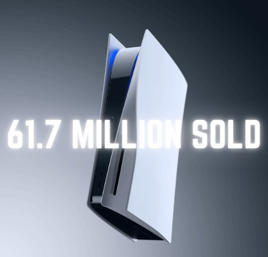 索尼Q1财报：PS5累计销量6170万台