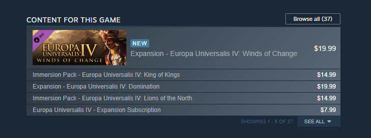 Steam商店最新改动 允许开发商推荐相关游戏