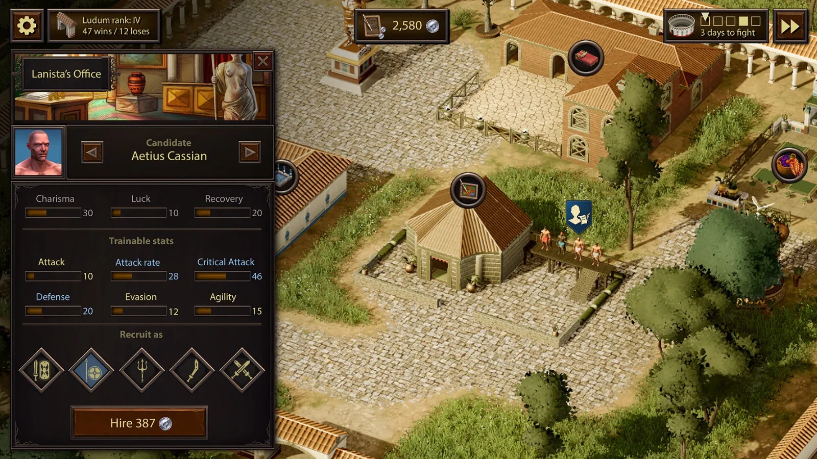 角斗士管理模拟游戏《Gladiators of Citadelum》Steam页面开放