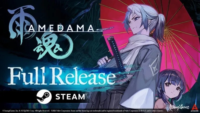 2D动作《雨魂》现已在steam正式推出