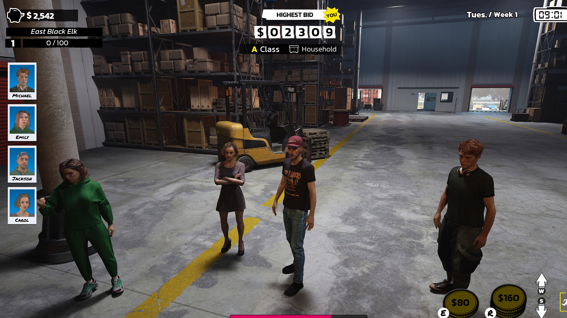 《仓储猎人模拟》这款仓库管理模拟游戏现已推出演示版 玩家可于10月11日抢先体验