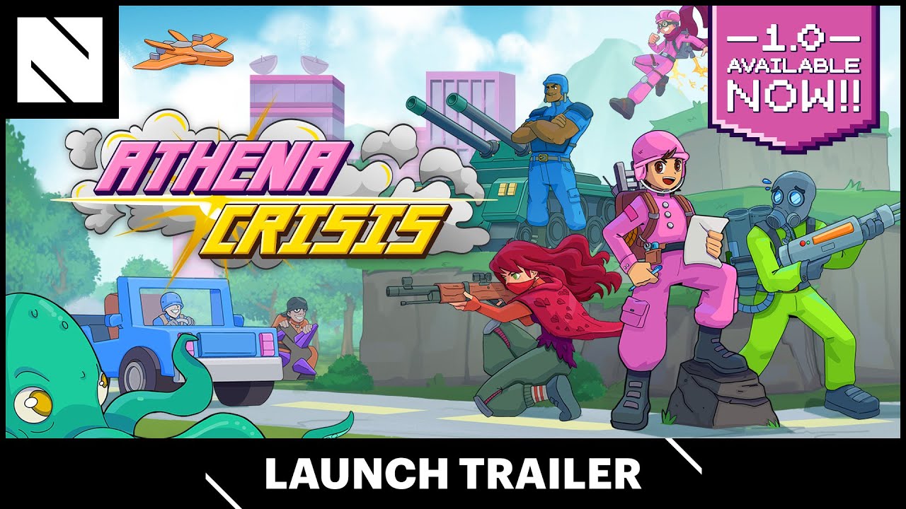 像素回合制冒险游戏《雅典娜危机》现已在steam正式发售