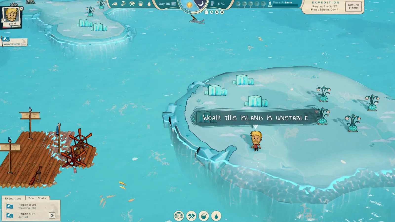 浮岛生存游戏《Oceaneers》发布Steam页面