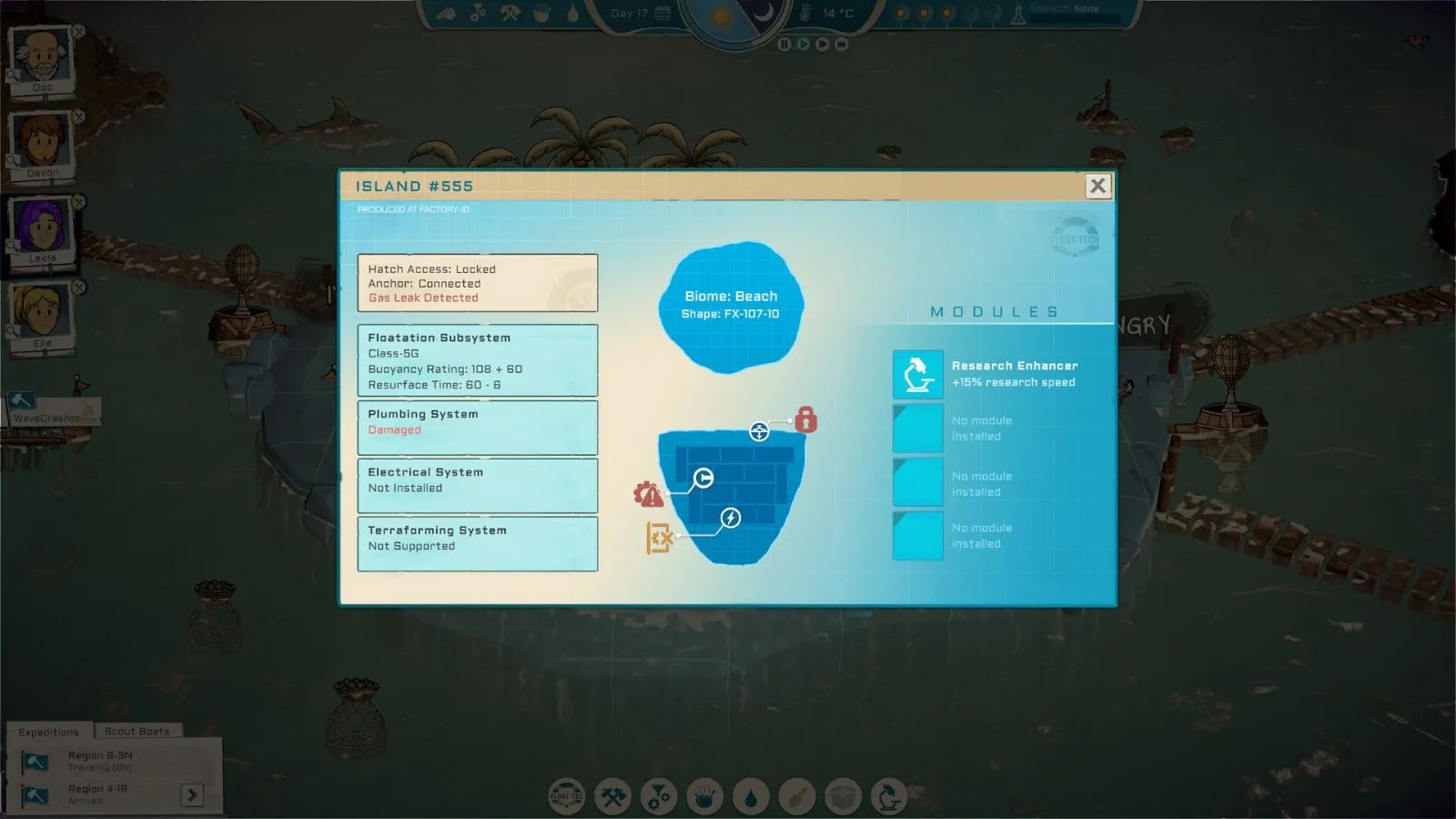 浮岛生存游戏《Oceaneers》发布Steam页面