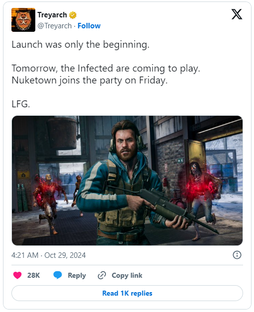 《COD21》新内容预告：丧尸模式与“核弹小镇”地图本周登场