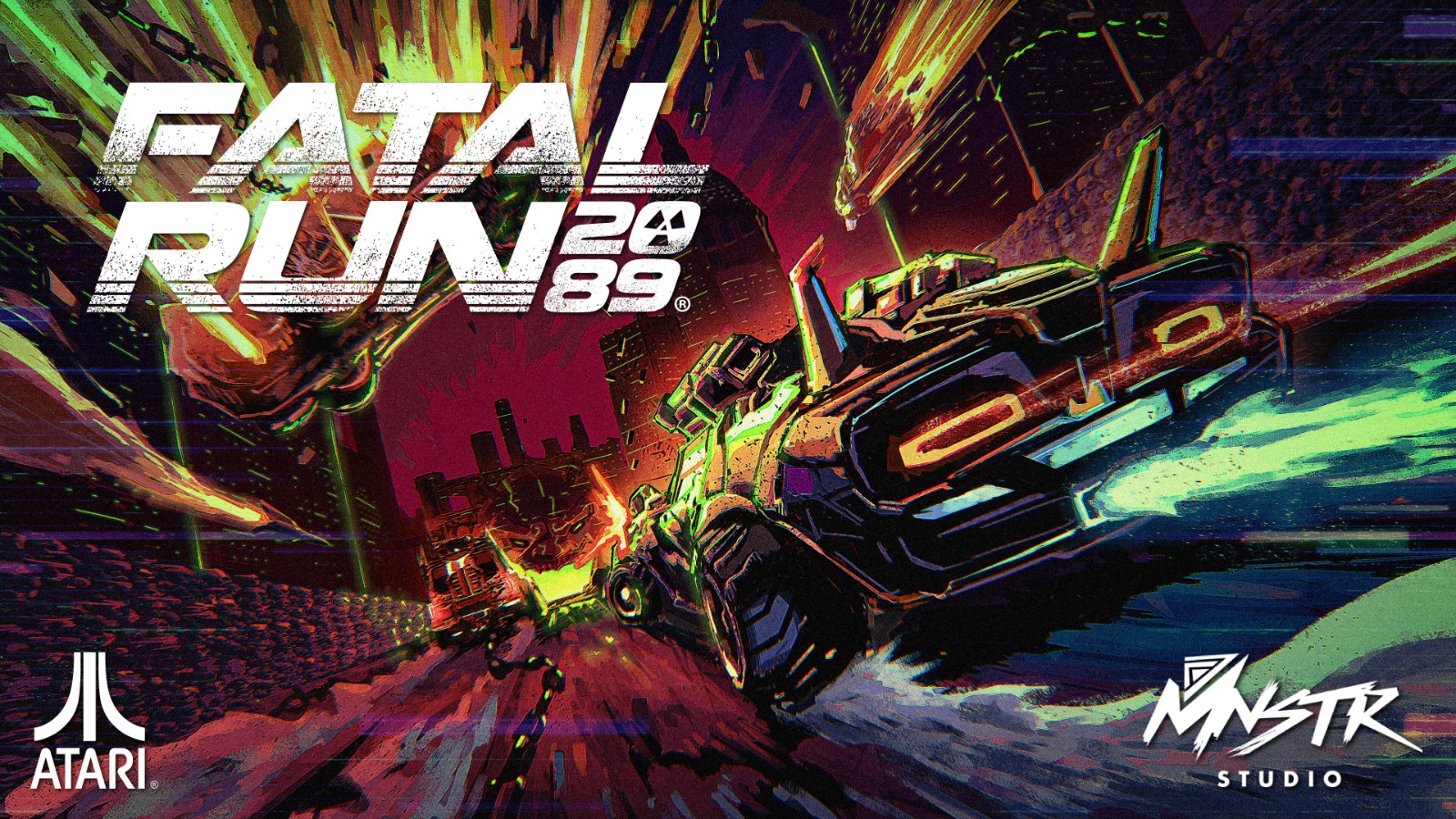 载具战斗游戏《Fatal Run 2089》虚幻5引擎