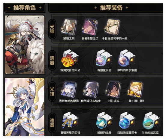 崩坏星穹铁道星期日搭配景元主C怎么玩