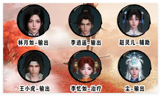 仙剑世界李忆如阵容怎么配队