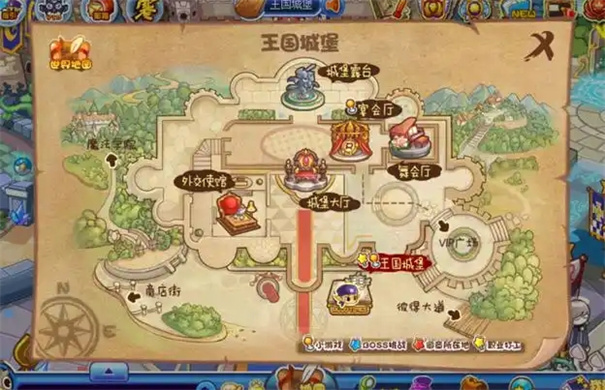 洛克王国世界魔法学院怎么去