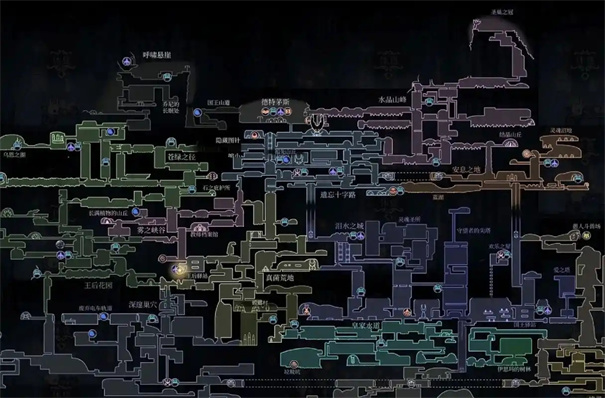 空洞骑士地图探索顺序